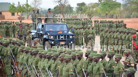 The UPDF Choir Welcomed Museveni With A Special Song Called Long