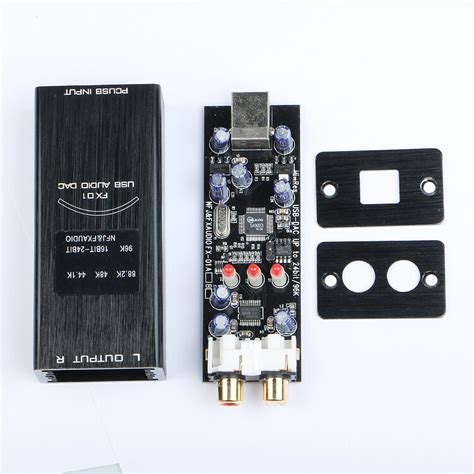 New Fx Audio Fx 01 Usb Dac Sound Card Audio Decoder Sampling Rate Display Sa9023 Pcm5102 24bit