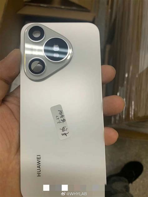 Huawei Pura 70 Pro Back Panel Leak Shows Black Variant With Periscope