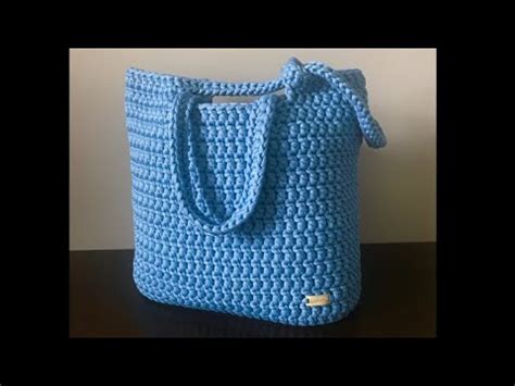 Crochet Tote Bag Beginner Friendly YouTube