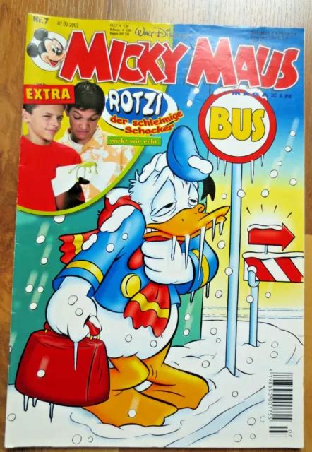 WALT DISNEYS MICKY Maus Magazin Nr 7 2002 Zeitschrift Sammeln