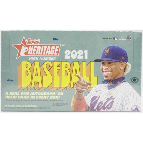 Topps Heritage High Number Baseball Hobby Box Canada Card World