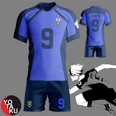 Jersey Anime Cosplay Blue Lock Eita Otoya Team Eleven Full Set Yotaku