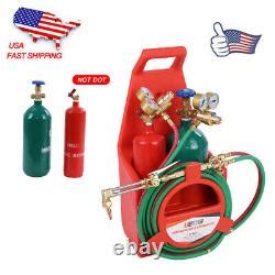 Portable Twin Tote Oxygen Acetylene Oxy Gas Welding Cutting Weld Torch