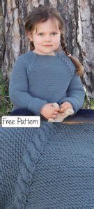 Free Knitting Pattern for a Child's Raglan Jumper - Knitting Bee