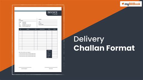 Delivery Challan Meaning Uses And Format In Word Excel Pdf