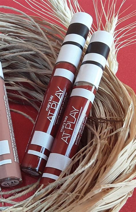 Batom L Quido Matte At Play Da Mary Kay Cor Red Alert Produtos Mary