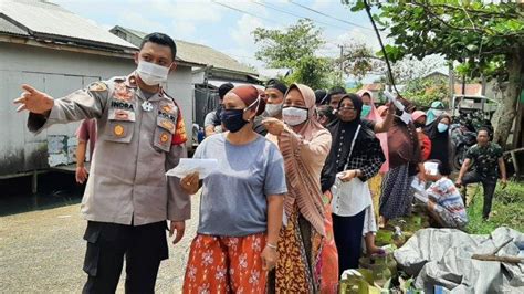 Awasi Distribusi Gas Elpiji Kg Kapolsek Banjarmasin Utara Datangi