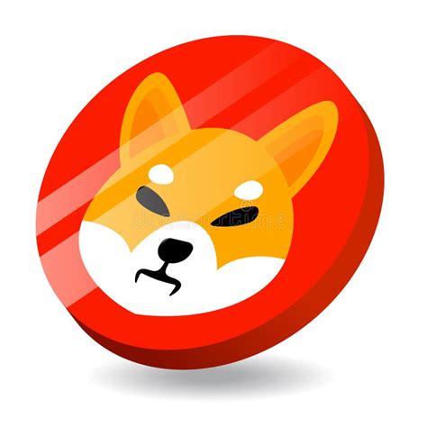 Shiba Inu Coin Isolated Stock Vector Illustration Of Animal 233272700