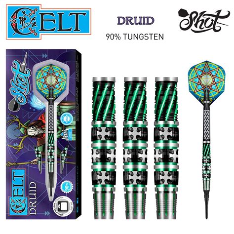 Celt Druid Soft Tip Dart Set Tungsten Barrels