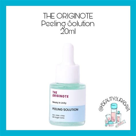 Jual The Originote Peeling Solution Serum Shopee Indonesia