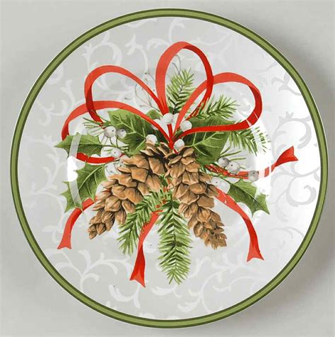 Holiday Festivities Salad Plate By Fifth Pts Replacements Ltd