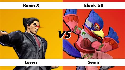 SSBU Just Playing The Game XVI Loser S Semis Ronin X Kazuya Vs Blank