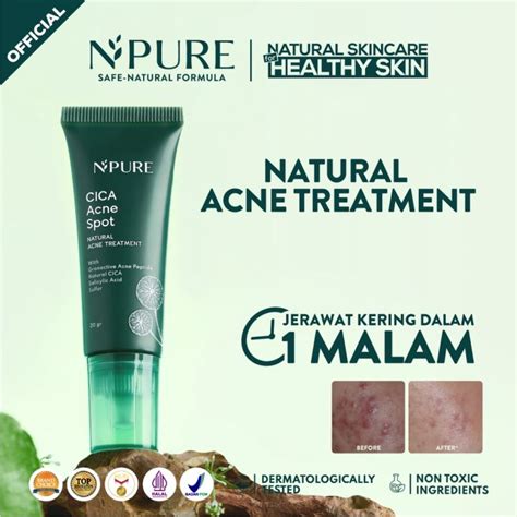 Npure Acne Spot Gel Gr Obat Totol Jerawat Lazada Indonesia