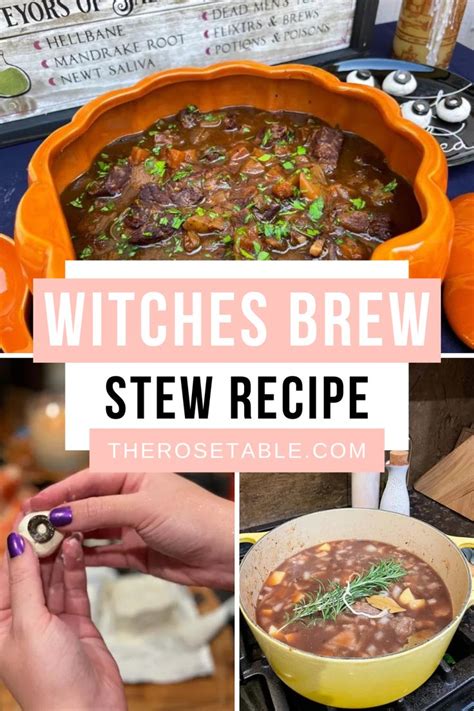 Witches Brew Stew In 2024 Halloween Soup Recipe Witches Stew Recipe