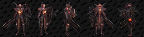 Diablo Immortal Diabolic Armor Set Gallery Wotlk Classic