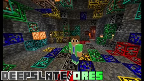 Animated Outlined Ores (1.19) - Ores Brillantes Texture Pack MCPE - Mc ...