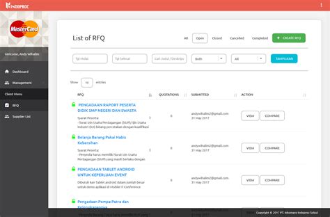 rfq request  quotation esourcing  documentation