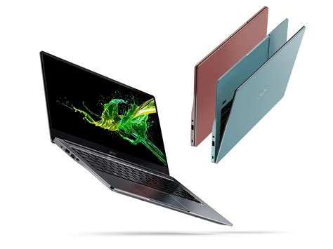 Acer launches new Swift 3 and Swift 5 notebooks with Intel Ice Lake and ...