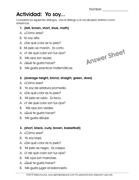 Usando Adjetivos Using Adjectives Spanish And English Esl For Worksheets Library