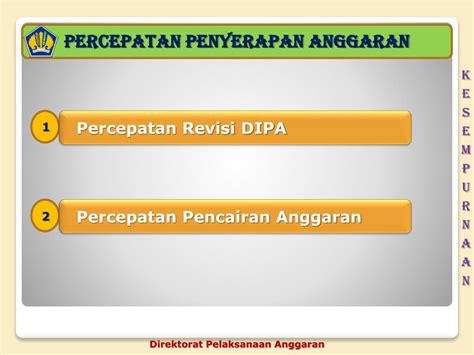 PPT PERCEPATAN PENYERAPAN ANGGARAN TAHUN 2011 PowerPoint Presentation