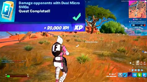 Damage Opponents With Dual Micro SMGs Fortnite YouTube