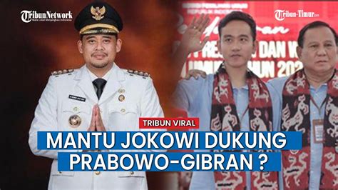 Dukungan Bobby Nasution Untuk Prabowo Gibran Disambut Baik Gerindra