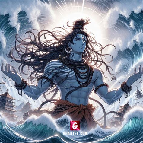 lord shiva anime image - ghantee