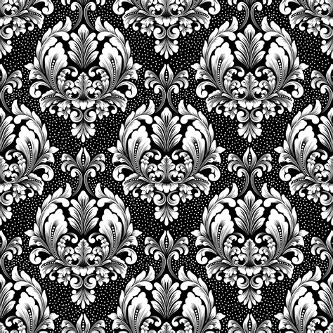 Free Vector Vector Damask Seamless Pattern Classical Luxury Old Fashioned Damask Ornament