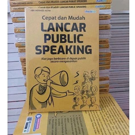 Jual BUKU CEPAT DAN MUDAH LANCAR PUBLIC SPEAKING BOOKPAPER Shopee