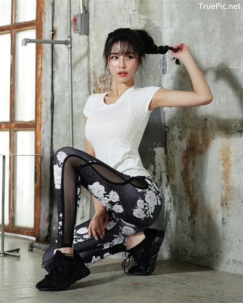 Korean Fashion Model Ju Woo Fitness Set Collection Page 15 Of 16