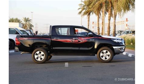 New 2023 Toyota Hilux 4x4 DC 2.4 D MT - Black inside Maroon | Export ...