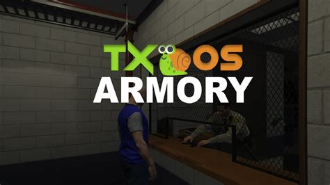 Txos Armory Vrp Esx Qbcore Youtube