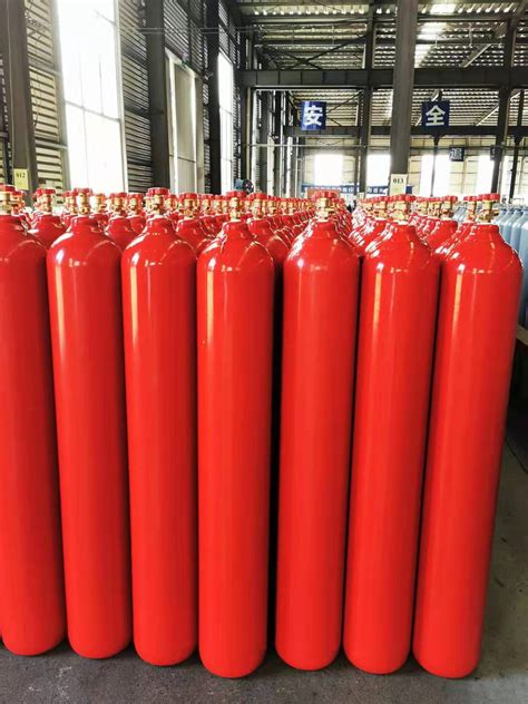 50L 230bar High Pressure Vessel Seamless Steel Oxygen Gas Cylinder