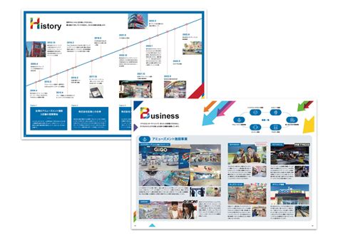 アミューズメント 会社案内パンフレット 制作実績943 パンフレット作成 カタログ制作 デザインのパンフレット作成pro