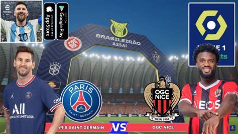 Ligue Efootball Gameplay Video Psg Ogc Nice