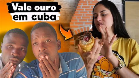 Meu amigo ficou chocado que isso vale ouro em Cuba e no Brasil não é