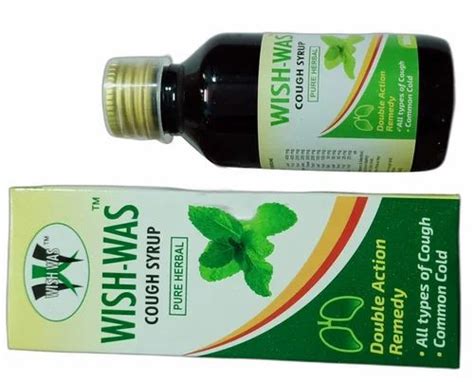 Wish Was 100ml Ayurvedic Cough Syrup At Rs 80 Bottle Tulsi Syrup In