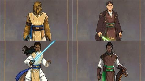 Star Wars The High Republic Reveals 4 New Jedi Padawans