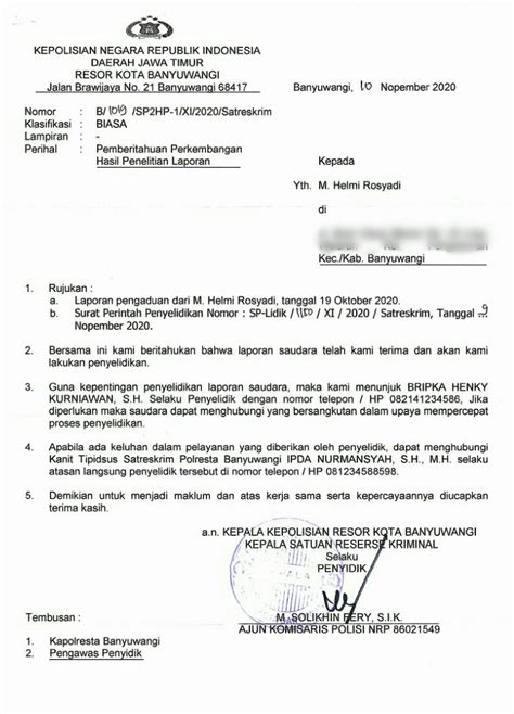 Contoh Membuat Surat Pengaduan Cara Membuat Surat Laporan Kehilangan