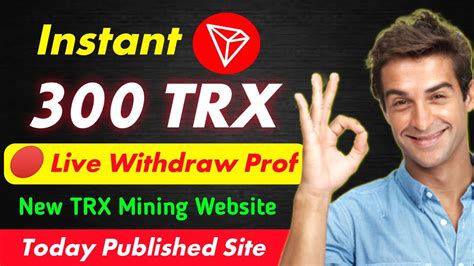 New Trx Mining Site Daily Earn 50 Trx Troncwd Tron Mining Site