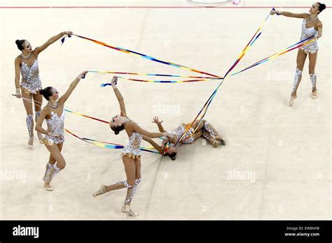 Baku, Azerbaijan. 21st June, 2015. Russia's Anastasia (Anastasiia Stock ...