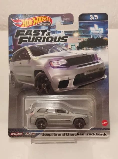 Hot Wheels Fast Furious Jeep Grand Cherokee Trackhawk Premium