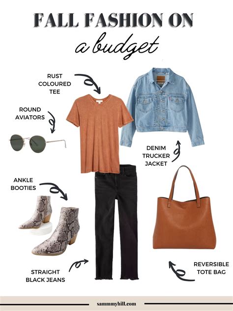 Fall Fashion On A Budget Sammy Hill Autumn Fashion Affordable Fall