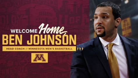 Gophers To Hire Ben Johnson As New Head Coach Sports Illustrated