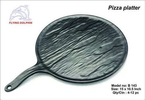 Pizza Platter Black Melamine Flying Dolphin At Rs 100 Piece Pizza