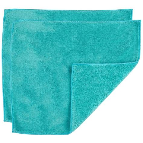 Casabella Microfiber Dusting Cloths 12 x 14 Inch For Dust Fingerprints 2CT Blue 28484112101 | eBay