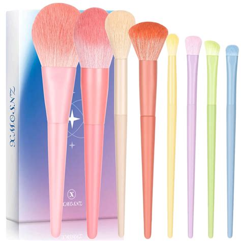 Amazon Makeup Brushes Colourful Make Up Brushes With Gift Box