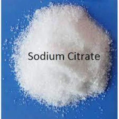 Sodium Citrate Kg M Packaging Type Bag At Rs Kg In Vadodara