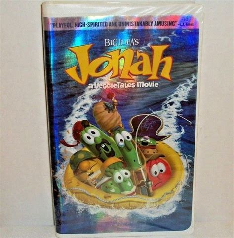 Jonah A Veggie Tales Movie VHS 2003 Clam Shell Veggietales